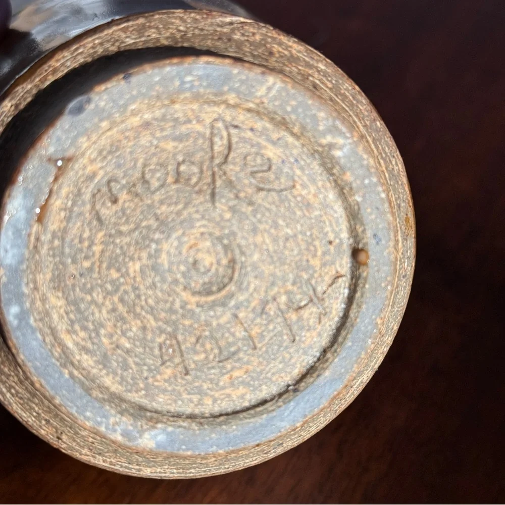 Set of Two Handcrafted Pottery Cups